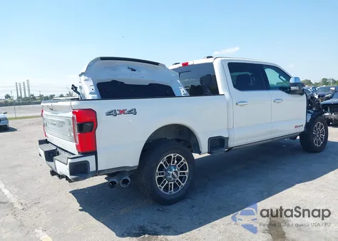 2024 Ford F-350 Limited from USA, damaged, VIN 1FT8W3BM9RED82385